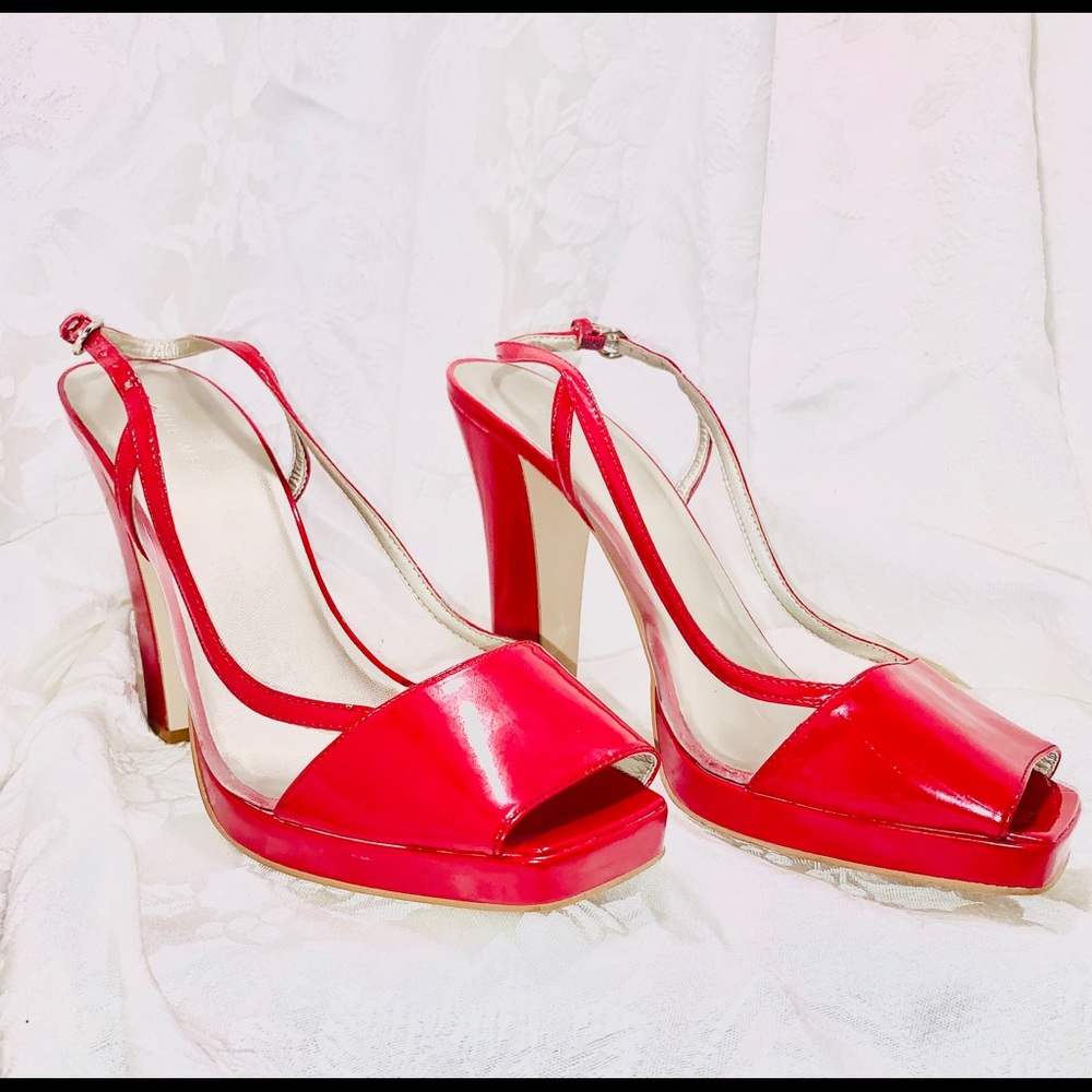 ❤️SALE❤️ LARGE SIZE Red Platform shoes